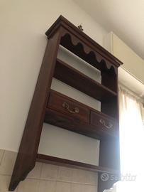 Pensile in legno, da parete