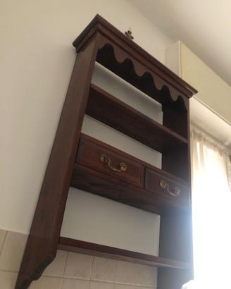 Pensile in legno, da parete
