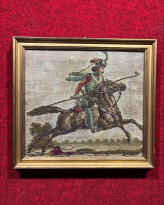 Arazzo Cavaliere Errante metà 900