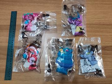 5 Pezzi Trolls Toys Burger King 2017