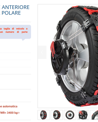 catene a ragno montaggio rapido
