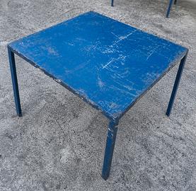 tavolo da lavoro in ferro