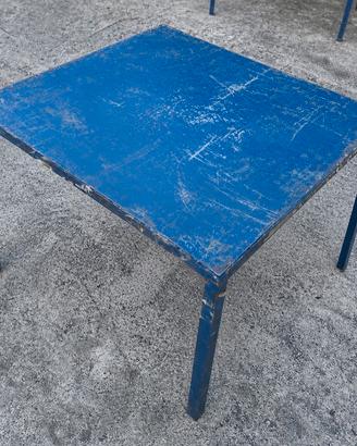 tavolo da lavoro in ferro