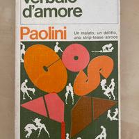 Libro “Verbale d’amore”, di Alcide Paolini