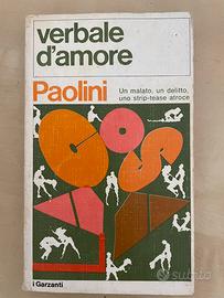 Libro “Verbale d’amore”, di Alcide Paolini