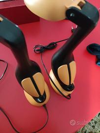 2 lampade flamingo tucano da comodino vintage 