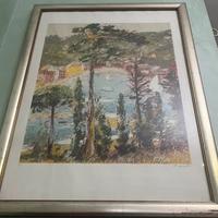 Michele cascella litografia quadro