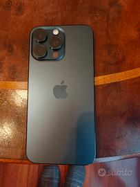 iPhone 15 pro max blu titanio 256 