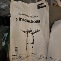 Porta bici per auto Thule