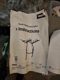 Porta bici per auto Thule