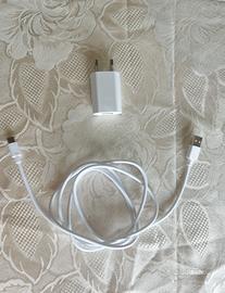 Caricabatterie USB-C bianco Nuovo + Cavo 1,5 m