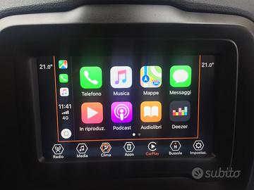 Autoradio stereo navigatore car play Jeep Renegade