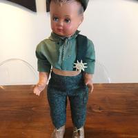 Bambolotto Epoca L'Alpino Originale Anni 50