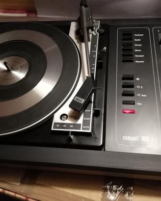 TELEFUNKEN COMPACT 1001s Stereo Vintage con BSR Gi