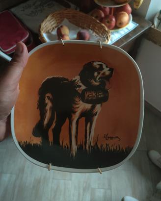 Piatto Richard Ginori tiratura limitata San Bernar