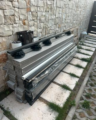 Listoni wpc per giardino 25mq