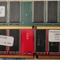 Lotto RAM Vintage (SDRAM PC133 e DDR1)