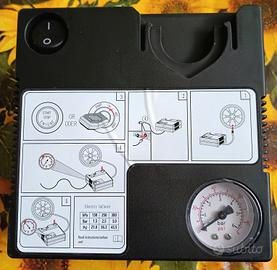 Compressore 12v portatile, pneumatici, palloni ecc