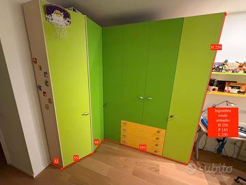 Cameretta bambino Moretti Compact