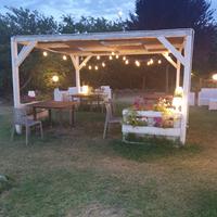 gazebo in legno  4x4