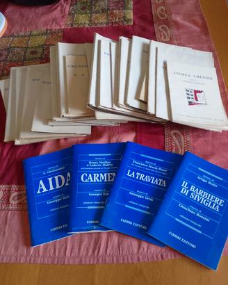 LIBRETTI OPERE LIRICHE