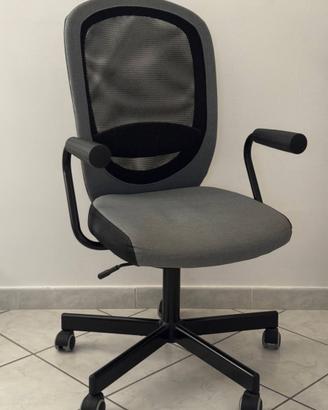 Sedia ufficio studio IKEA con braccioli