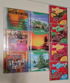 Lotto di 10 CD di musica latino americana 
