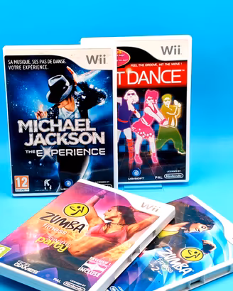 Lotto 4 Giochi Nintendo Wii