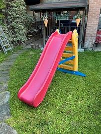 Scivolo in plastica per bambini – Altezza 130 cm –