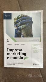 Libro economia Impresa, marketing e mondo più 1