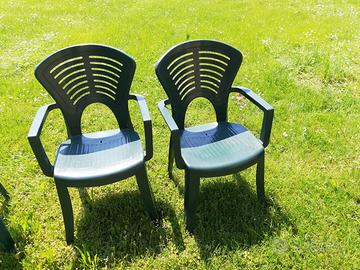 sedie da giardino