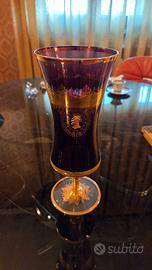 Calice in Vetro di Murano e Oro Zecchino – Vintage