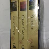 Lotto 4 videocassette cofanetto 3 vhs i grandi p