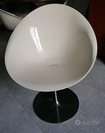 Sedie Eros bianche Kartell