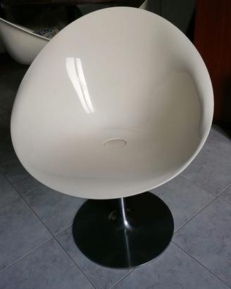 Sedie Eros bianche Kartell