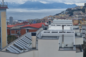 Salone, angolo cottura , 3 camere, 2 bagni, p.auto