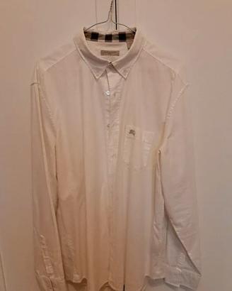 burberry camicia bianca tg XL