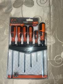 Set 6 cacciaviti a croce e a taglio