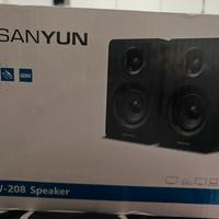 Sanyun SW-208 Casse PC 60W – NUOVE, SOLO APERTE – 