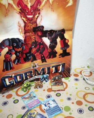 Set di Gormiti, cards e poster
