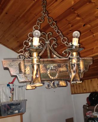 lampadario vintage 