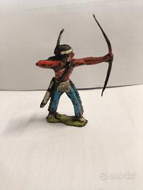 Soldatino Xiloplasto Patent Indiano con Arco