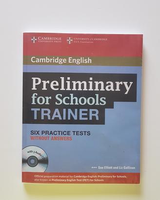 Preliminary for schools trainer, PET
