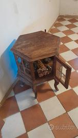tavolino vetrinetta 