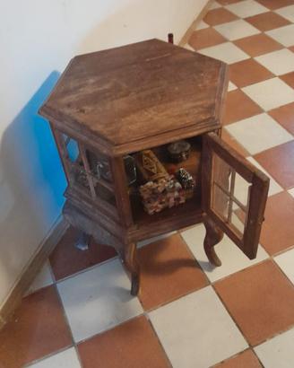 tavolino vetrinetta 