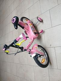 Bici bambina con rotelle