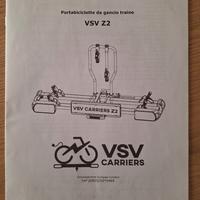 Porta bici da gancio traino