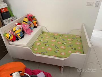 Letto IKEA SUNDVIK + materasso come nuovi