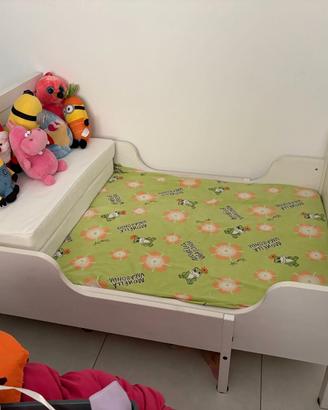 Letto IKEA SUNDVIK + materasso come nuovi