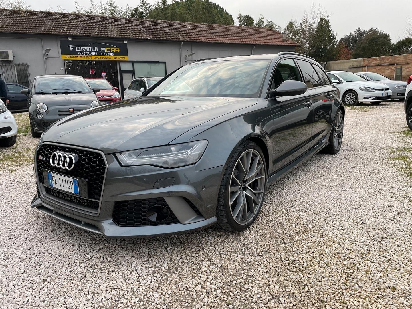 Auto Usate Brescia Audi A6 Ibrida RS6 Avant 4.0 mhev quattro tiptronic 4.0  TFSI MHEV V8 quattro–IVA ESPOSTA-CARBOCER - Diaz22